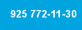 925 772-11-30 925 772-11-30